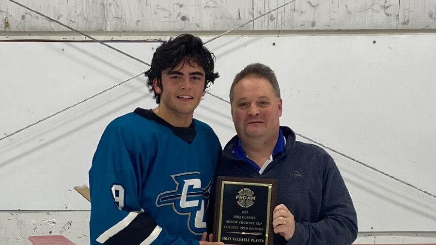 2023 Chowder Cup College Open All-Tournament Most Valuable Player: Evan Regan, Coaches Choice